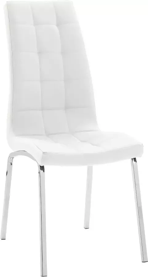 INOSIGN Eethoek Perez paars met 4 stoelen tafel uittrekbaar breedte 160-200 cm (set 5-delig) - Foto 4
