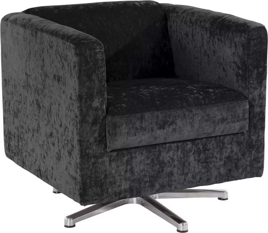 INOSIGN Fauteuil Bob draaibaar met kruisvoet