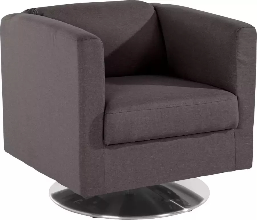 INOSIGN Fauteuil Bob Drehsessel draaibaar met plaatvoet (set) - Foto 1