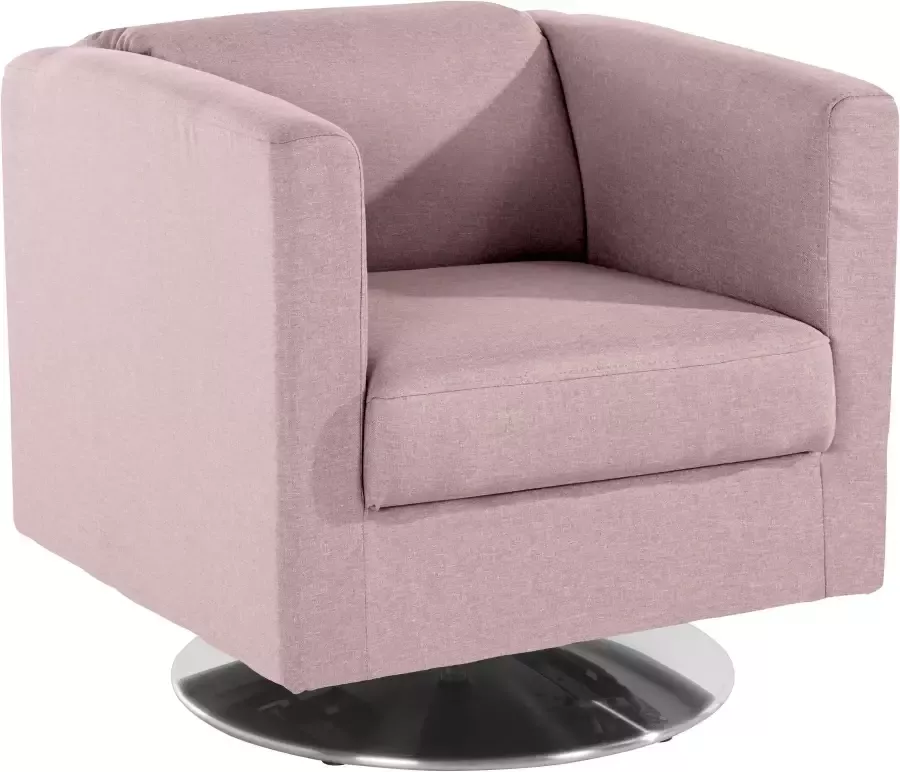 INOSIGN Fauteuil Bob Drehsessel draaibaar met plaatvoet (set)