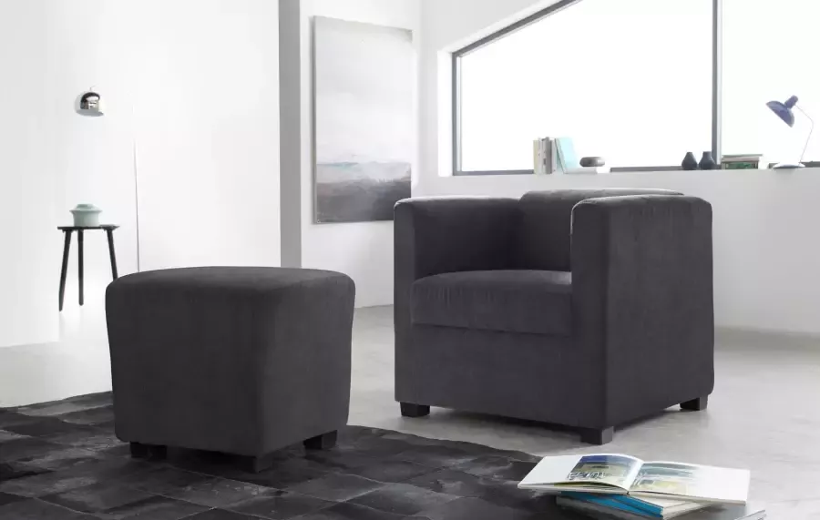 INOSIGN Fauteuil Bob in verschillende moderne kleuren en kwaliteiten - Foto 3