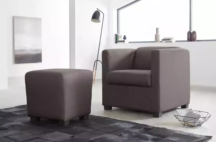 INOSIGN Fauteuil Bob in verschillende moderne kleuren en kwaliteiten - Foto 3