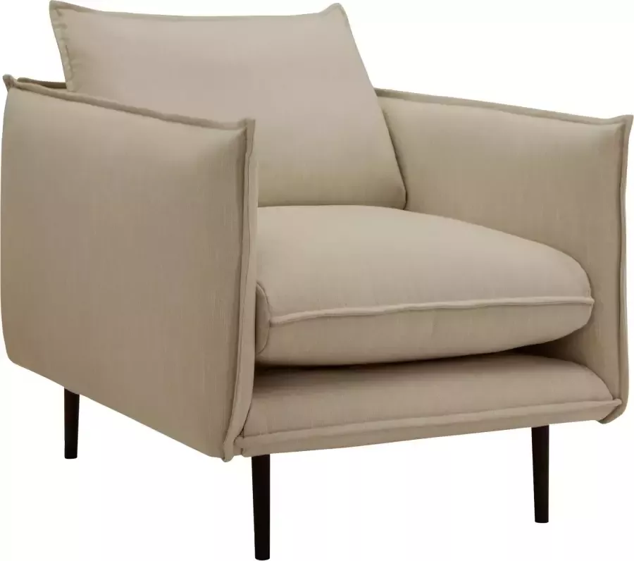 INOSIGN Fauteuil Somba met dikke opstaande naad en elegante look - Foto 2