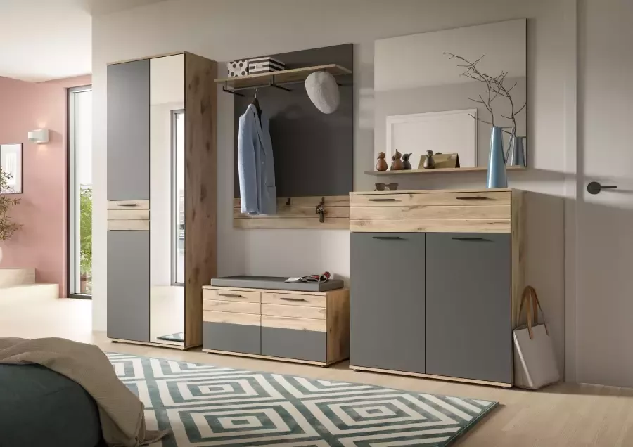 INOSIGN Garderobespiegel Riga B x D x H ca.: 90 x 16 x 84 cm 1 Plank - Foto 4