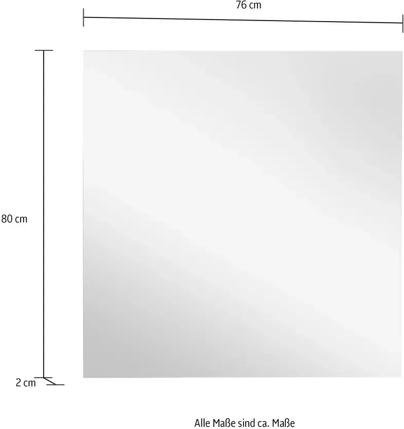 INOSIGN Garderobespiegel Trosa Breedte 76 cm - Foto 2