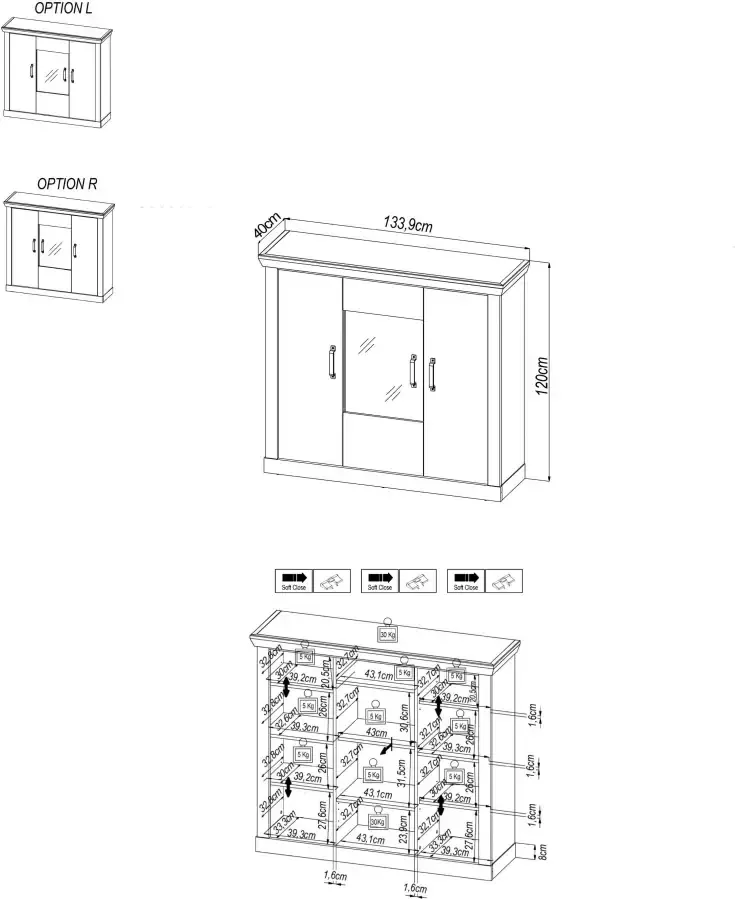 INOSIGN Highboard Portum - Foto 5