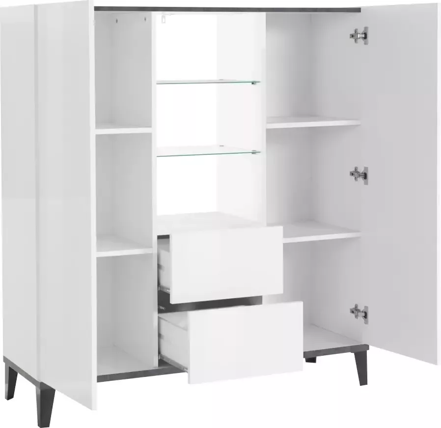 INOSIGN Highboard SUNRISE Breedte 120 cm