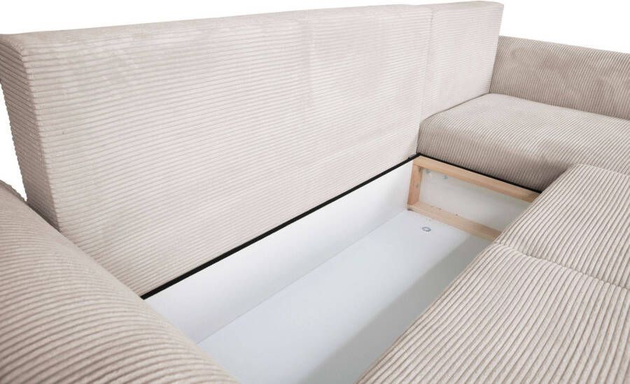 INOSIGN Hoekbank BEATRICE optionele slaapbank met bedlade B D H: 265 170 86 cm - Foto 12