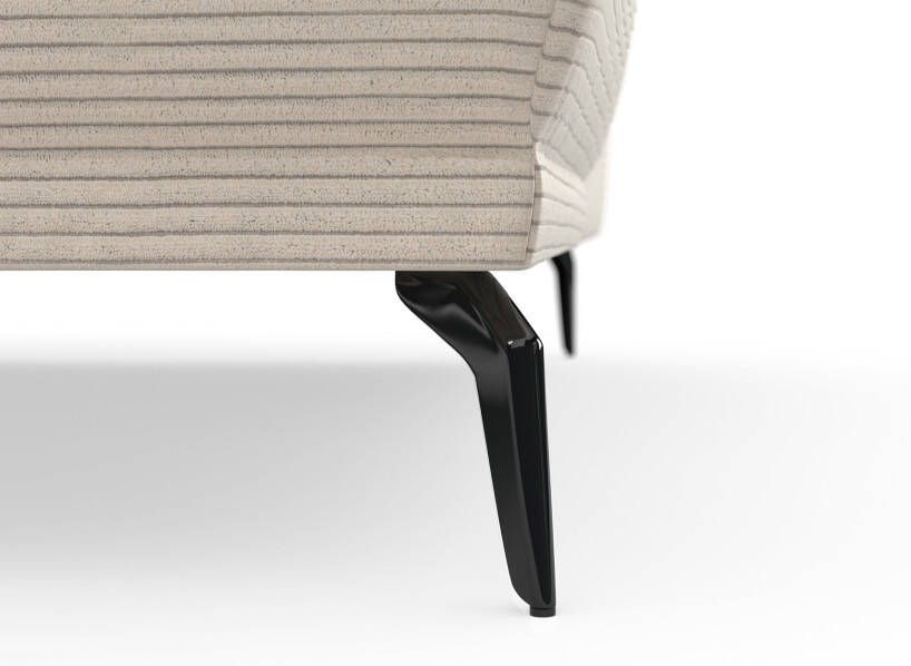 INOSIGN Hoekbank Coco L-vorm Verstelbare zitdiepte armleuning en hoofdeind cordbekleding poothoogte 15 cm - Foto 2