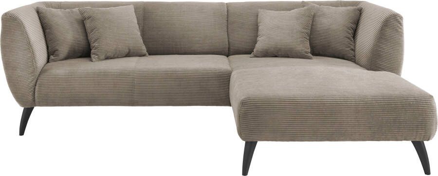 INOSIGN Hoekbank Colori gestoffeerde meubelen met tijdloos elegante rugleuning. L-vorm - Foto 7