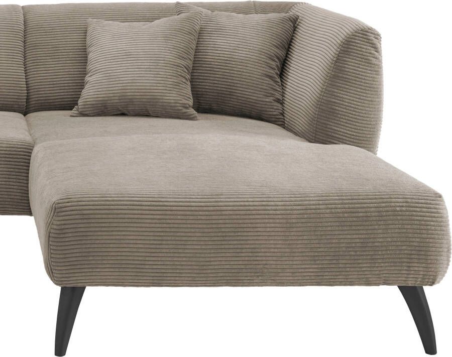 INOSIGN Hoekbank Colori gestoffeerde meubelen met tijdloos elegante rugleuning. L-vorm - Foto 2