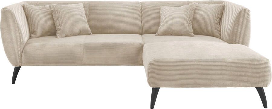 INOSIGN Hoekbank Colori gestoffeerde meubelen met tijdloos elegante rugleuning. L-vorm - Foto 7