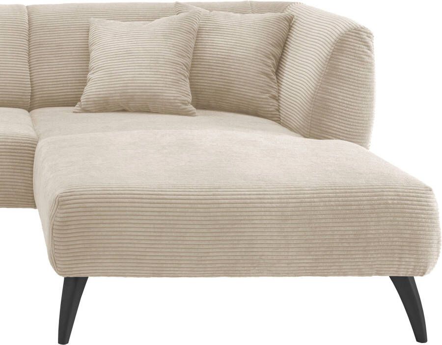 INOSIGN Hoekbank Colori gestoffeerde meubelen met tijdloos elegante rugleuning. L-vorm - Foto 2