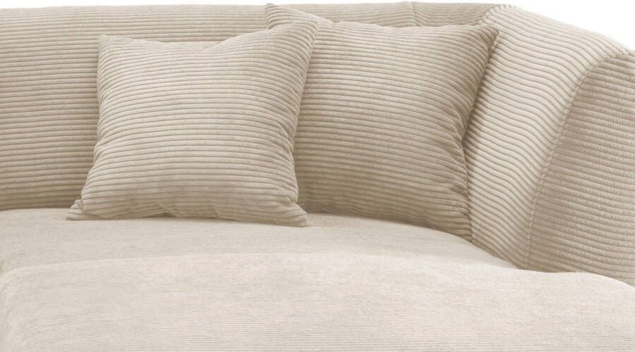 INOSIGN Hoekbank Colori gestoffeerde meubelen met tijdloos elegante rugleuning. L-vorm - Foto 5