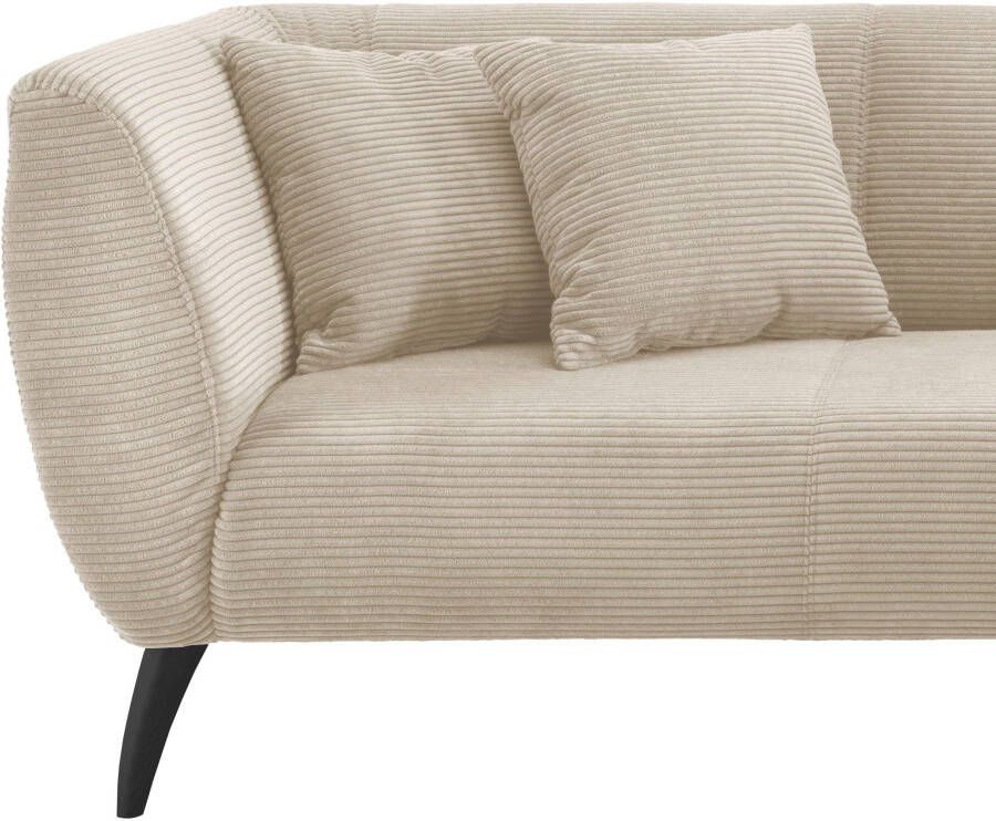 INOSIGN Hoekbank Colori gestoffeerde meubelen met tijdloos elegante rugleuning. L-vorm