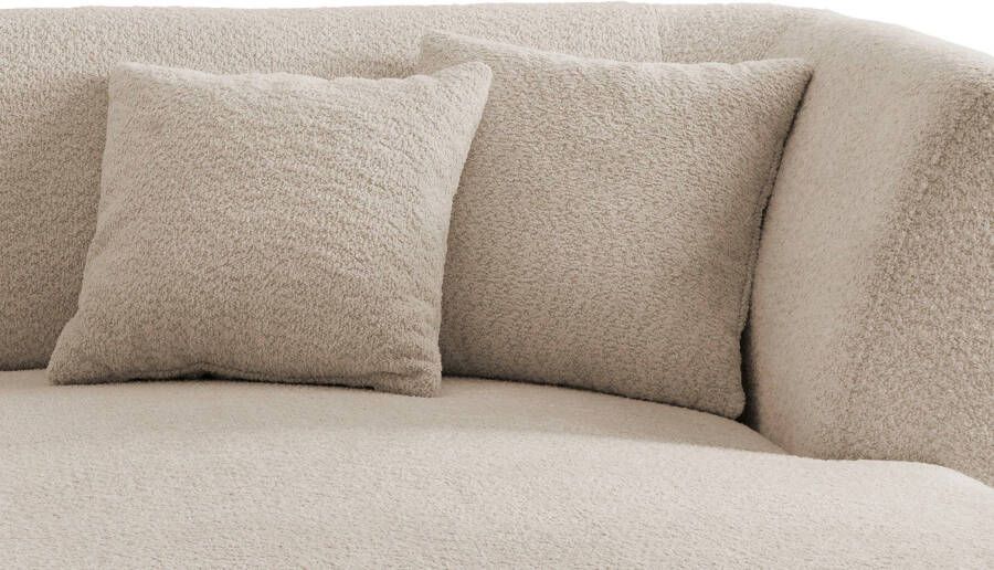 INOSIGN Hoekbank Colori L-vorm Houtkleur voetkeuze inclusief 4x sierkussens - Foto 5