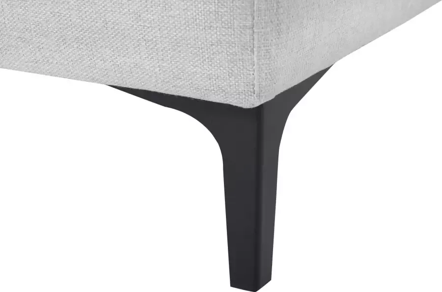 INOSIGN Hoekbank Henry met metalen poten in een modern design