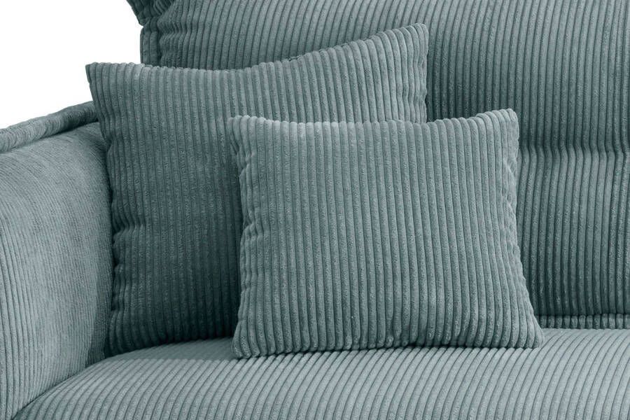 INOSIGN Hoekbank Lazio modern en comfortabel smalle armleuningen geweldige detailafwerking - Foto 3