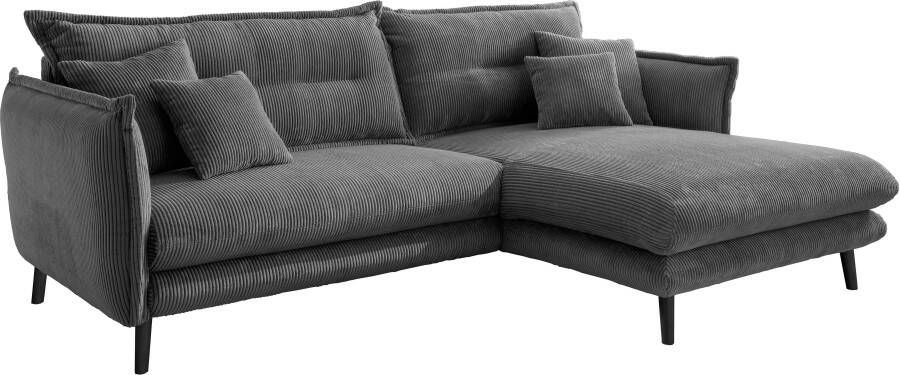 INOSIGN Hoekbank Lazio modern design comfortabel smalle armleuningen OTTO's Choice - Foto 6