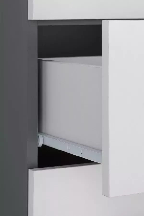 INOSIGN Hoge kast Skara 3 verstelbare planken achter de deuren breedte 38 cm hoogte 18 cm - Foto 4