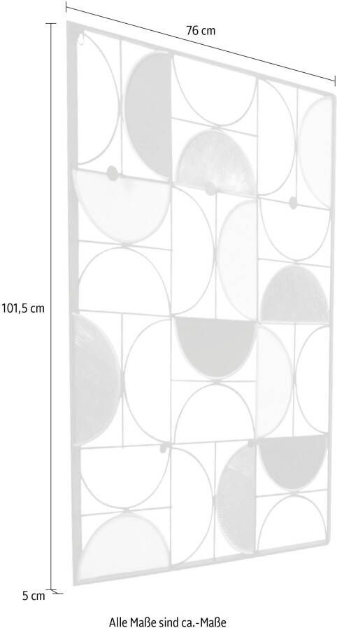 INOSIGN Wandkapstok van metaal hoogte 101 5 cm wandmontage horizontale ophangvoorziening mogelijk - Foto 3