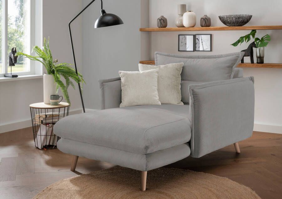 INOSIGN Loveseat LAZIO moderne fauteuil met een comfortabele bekleding 2 stuks decoratieve sierkussens - Foto 5