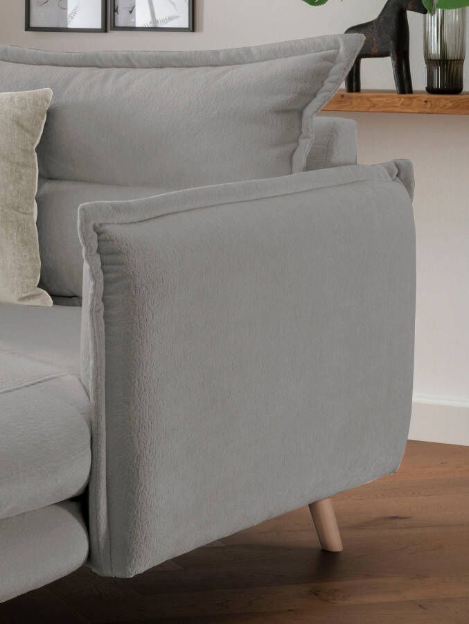 INOSIGN Loveseat LAZIO moderne fauteuil met een comfortabele bekleding 2 stuks decoratieve sierkussens - Foto 3