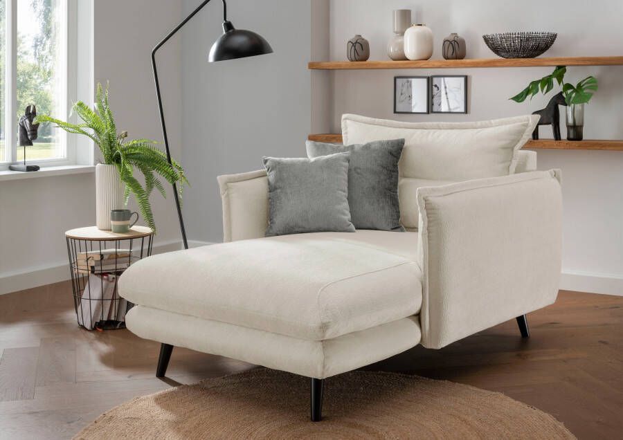 INOSIGN Loveseat LAZIO moderne fauteuil met een comfortabele bekleding 2 stuks decoratieve sierkussens - Foto 4