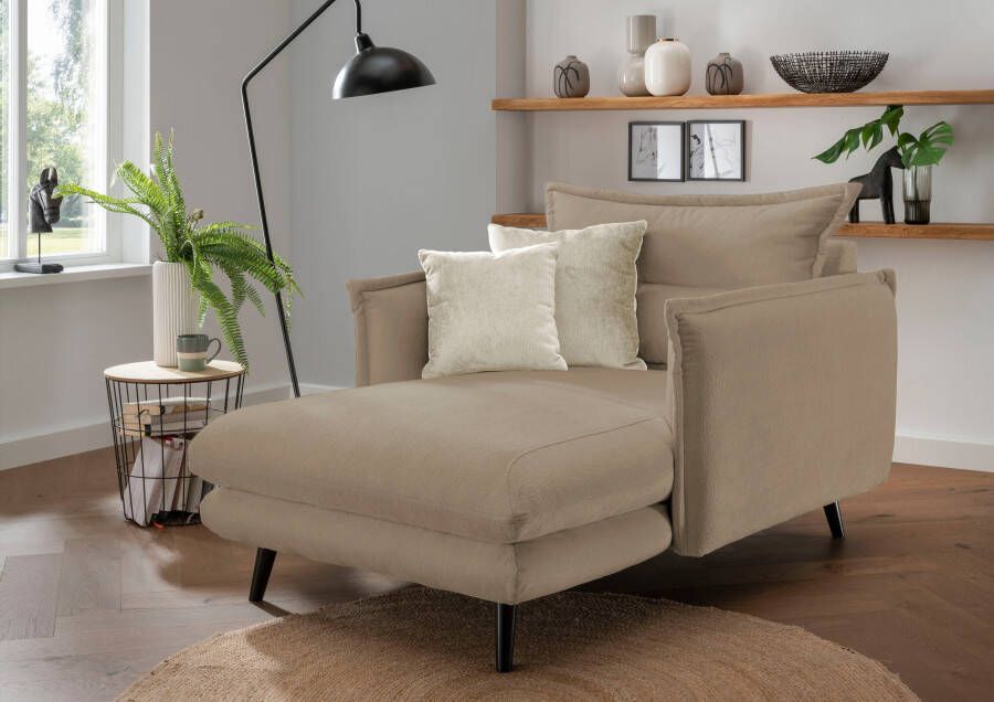 INOSIGN Loveseat LAZIO moderne fauteuil met een comfortabele bekleding 2 stuks decoratieve sierkussens - Foto 5