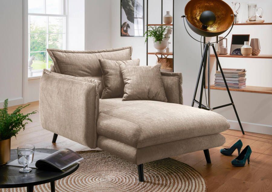 INOSIGN Loveseat LAZIO moderne fauteuil met een comfortabele bekleding 2 stuks decoratieve sierkussens - Foto 6