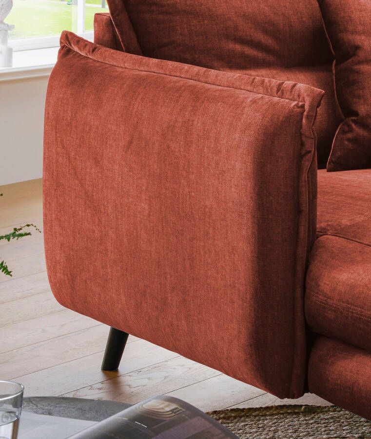 INOSIGN Loveseat LAZIO moderne fauteuil met een comfortabele bekleding 2 stuks decoratieve sierkussens - Foto 1