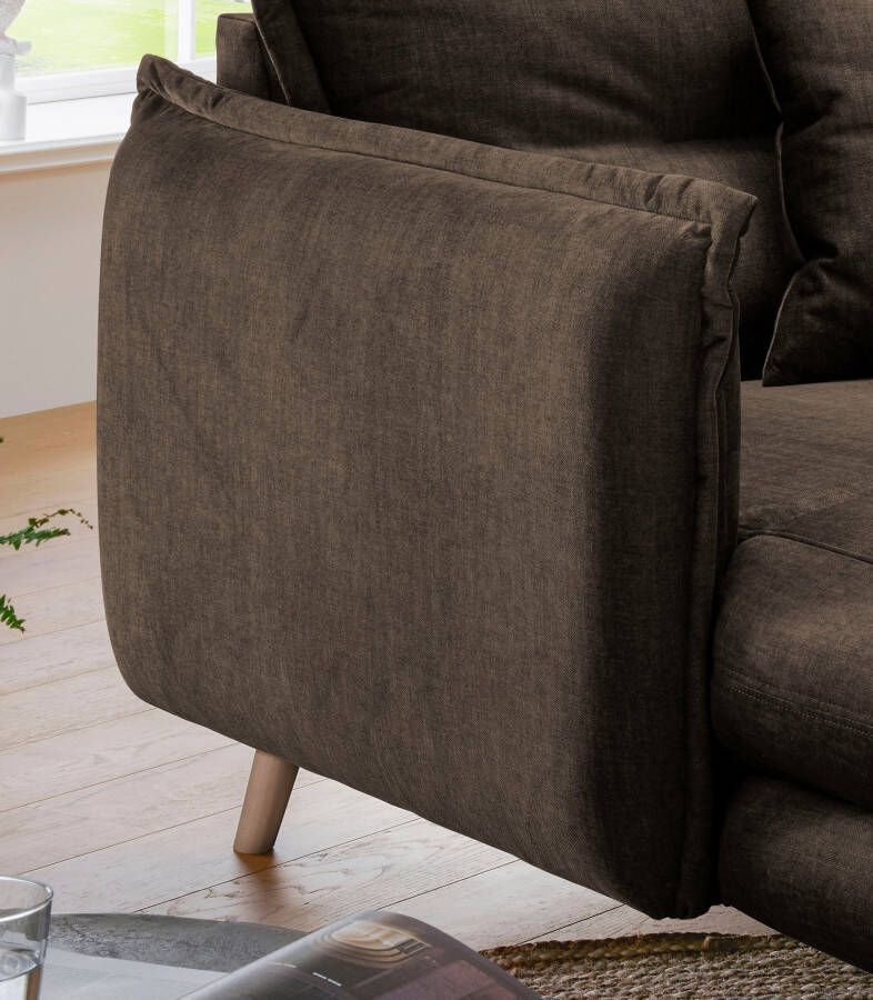 INOSIGN Loveseat LAZIO moderne fauteuil met een comfortabele bekleding 2 stuks decoratieve sierkussens - Foto 3