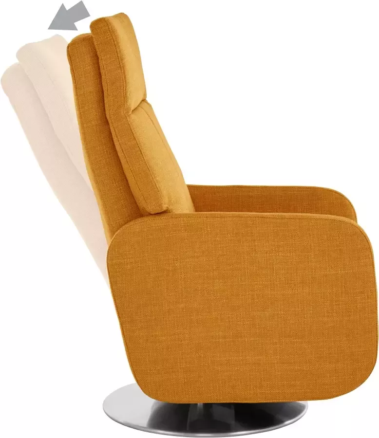 INOSIGN Relaxfauteuil Trivento Relaxsesel Drehsessel met relax- en draaifunctie ook in cord - Foto 2