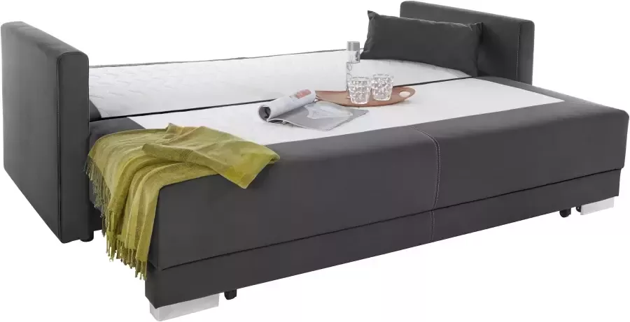 INOSIGN Slaapbank Alexander Boxspringvering incl. slaapfunctie en bedkist met comfort-zithoogte - Foto 8