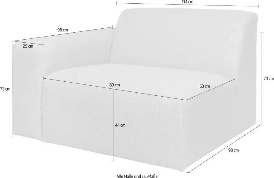 INOSIGN Sofaelement Koa zitbankmodule passend bij de KOA serie - Foto 6