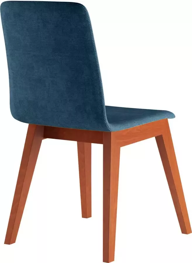 INOSIGN Stoel Sandy met verschillende stoelpootkleuren en kleurvarianten zithoogte 47 cm (2 stuks) - Foto 2