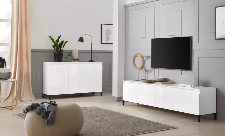 INOSIGN Tv-meubel Genio Breedte 200 cm met omkeerbare strook - Foto 5