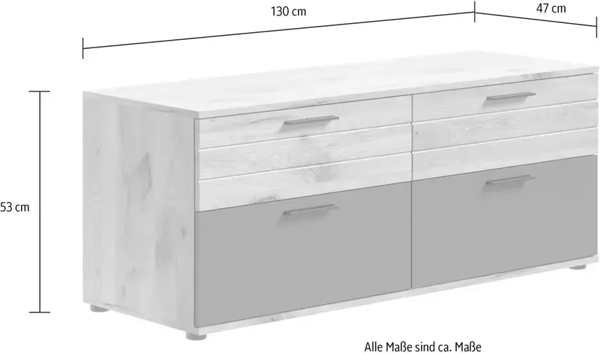 INOSIGN Tv-meubel Riga Breedte 130 cm - Foto 3