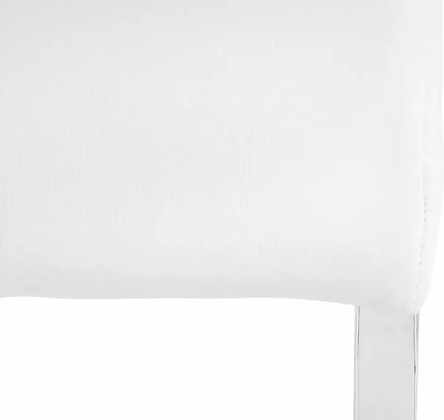 INOSIGN Vrijdragende stoel JOSY Bekleding in imitatieleer verchroomd metalen frame (set 2 stuks) - Foto 1