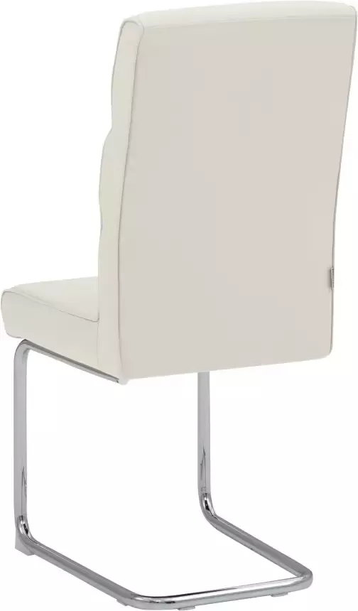 INOSIGN Vrijdragende stoel Lano in een set van 2 zacht beklede zitting onderstel van metaal zithoogte 50 cm - Foto 3