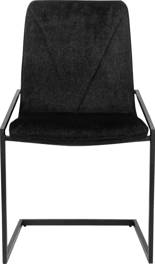 INOSIGN Vrijdragende stoel VITUS van mooie zachte fluwelen bekleding in verschillende kleurvarianten (set 2 stuks) - Foto 5