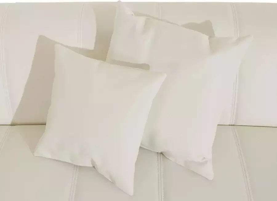 DOMO collection Zithoek Turah modern quiltwerk incl. sierkussens ook in leer