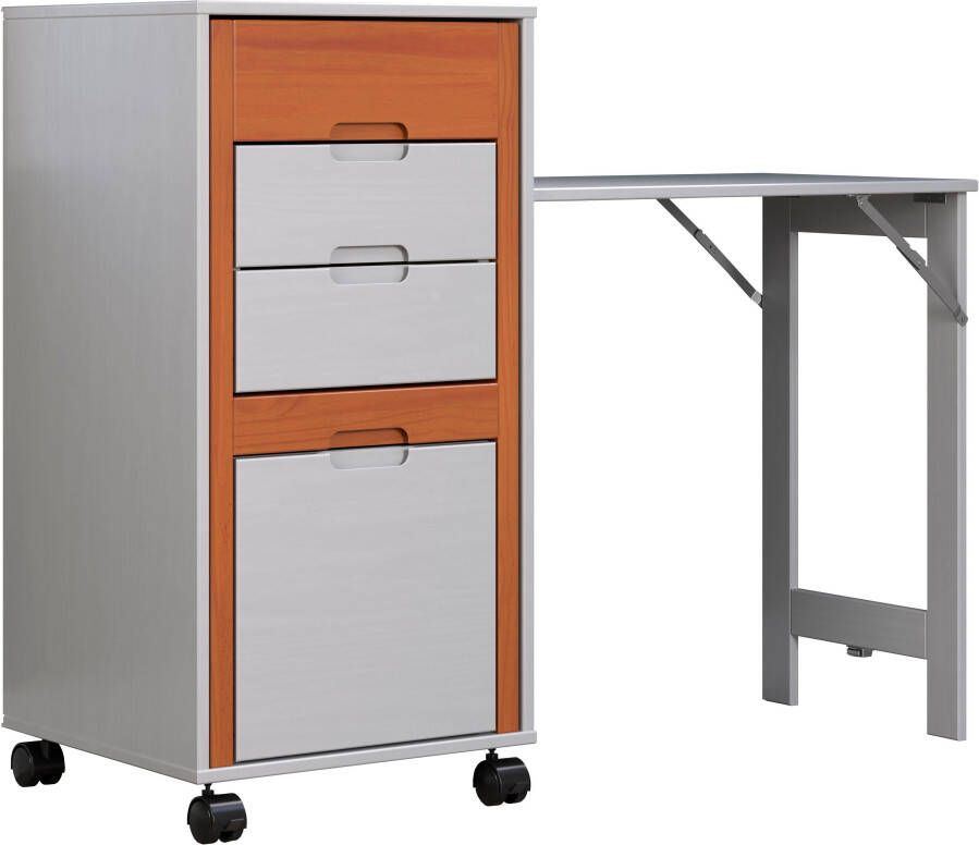 INTER-FURN Bureau Ostra slim met opklapbaar werkblad van 50 tot 122 cm uit te breiden - Foto 19