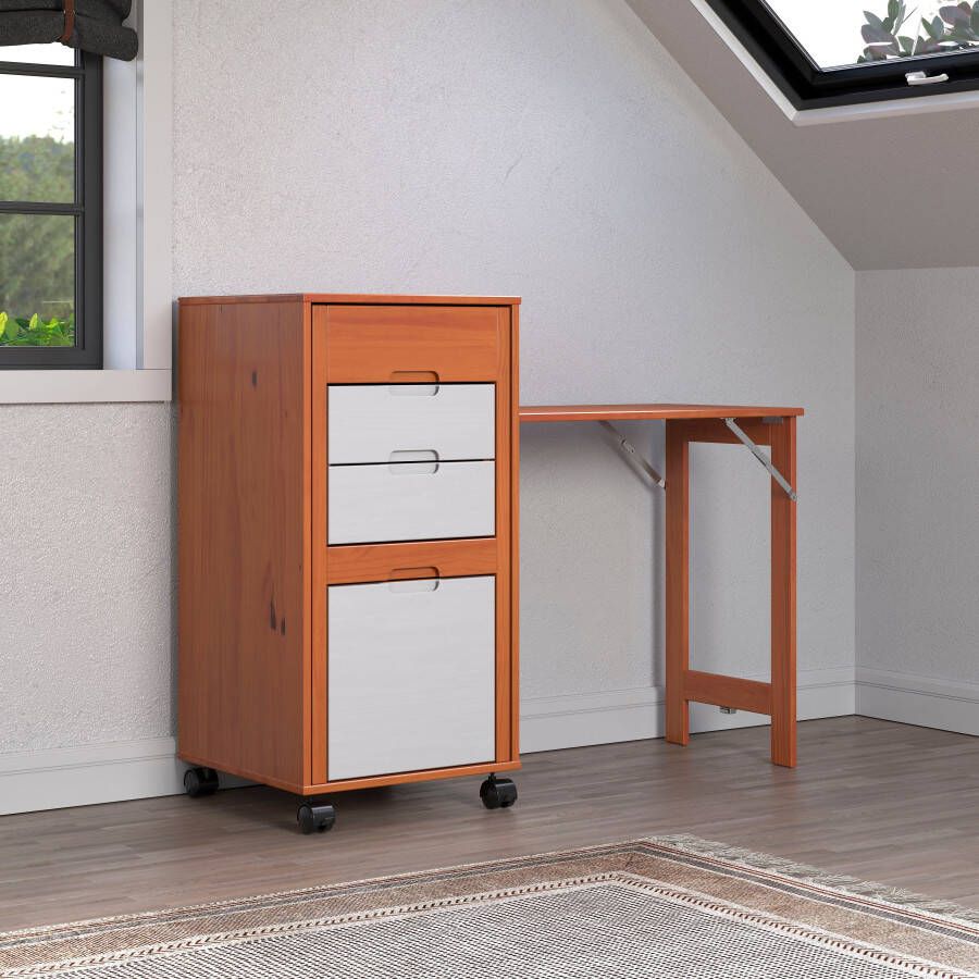 INTER-FURN Bureau Ostra slim met opklapbaar werkblad van 50 tot 122 cm uit te breiden - Foto 6