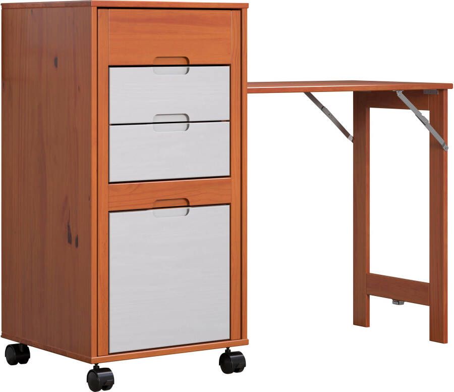 INTER-FURN Bureau Ostra slim met opklapbaar werkblad van 50 tot 122 cm uit te breiden - Foto 17