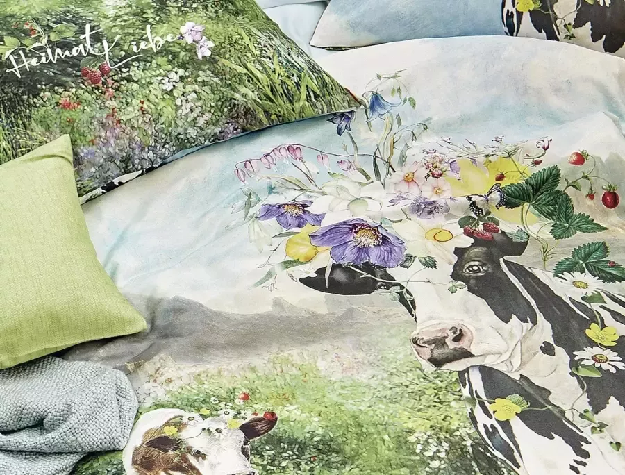 Irisette Tweezijdig te gebruiken overtrekset Magic-K 8844 elegante digitale print (2-delig) - Foto 2