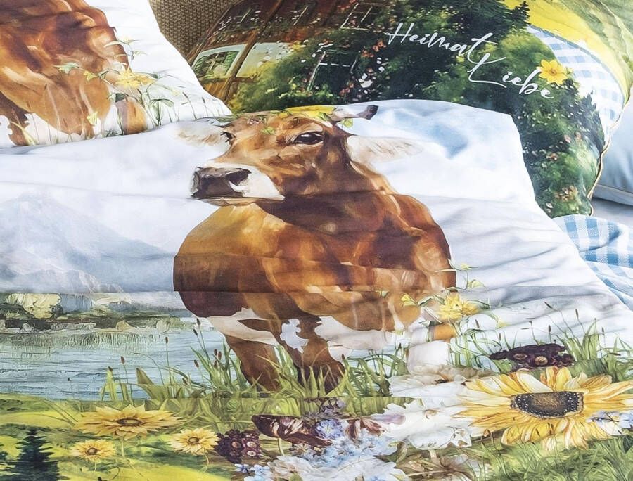 Irisette Tweezijdig te gebruiken overtrekset Magic-K 8862 elegante digitale print (2-delig) - Foto 2