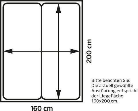 Jockenhöfer Gruppe Boxspring Carla erhältlich in den Breiten 160 & 180cm met bedkist topmatras van koudschuim en sierkussen - Foto 3