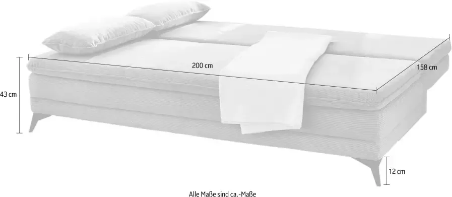 Jockenhöfer Gruppe Slaapbank Laurin geschikt als volwaardig bed slaapfunctie en opbergvak bedlade - Foto 4