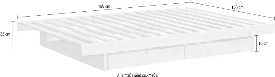 Karup Design bed Kanso (incl. lades) (160x200 cm) - Foto 7